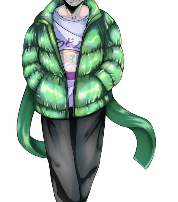 ダウンジャケットのtwitterイラスト検索結果