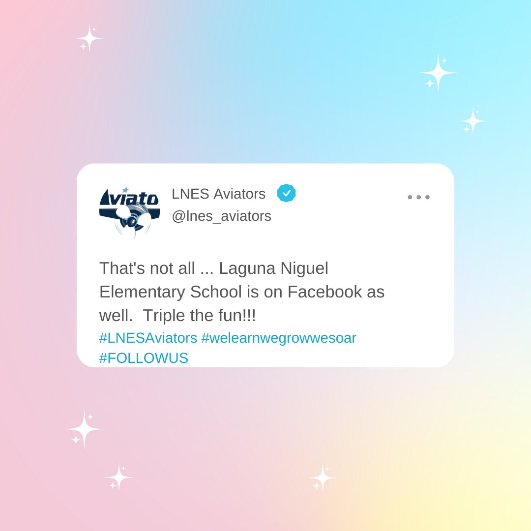 lnes_aviators's tweet photo. AVIATORS IN THE HOUSE!  Now you can follow us on ALL social media platforms as well as our website.  Simply SCAN the QR CODES to keep up on all the happenings at LNES.  

#LNESAviators #welearnwegrowwesoar https://t.co/Gjo8aU0PEj