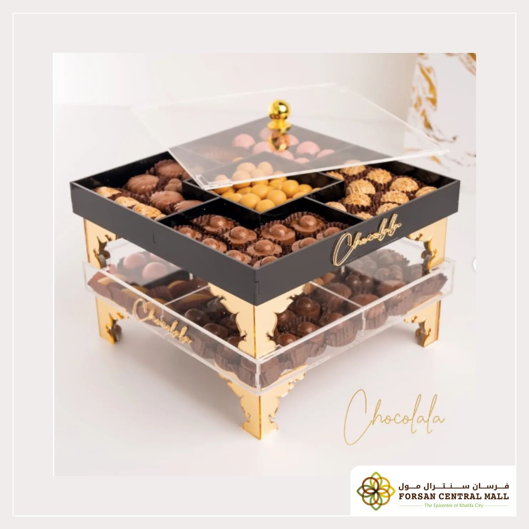 forsancentral's tweet photo. @chocolalauae

#CHOCOLALA #شوكولالا

ابوظبي فرسان سنترال مول
028867362 https://t.co/7N0BjqFUz7