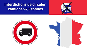 fenadismer's tweet photo. 📌RECUERDA: este #agosto siguen las #restricciones de circulación en 🇫🇷Francia a🚛+7,5T del periodo estival:
✅En toda la red viaria #metropolitana de 7h a 19h.
✅Sábados 6, 13 y 20 de agosto en toda la red #viaria de 7h a 19h.
✅❗️Cabe así circular🚛estos sábados de 19 a 24h❗️ https://t.co/I9YeC1N5q2