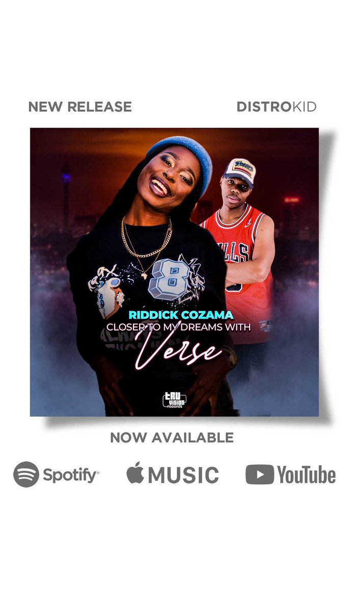 songwhip.com/riddickcozama/… Closer To My Dreams With <a href="/Verse_Moabelo/">Verse_Moabelo</a> on all digital platforms 🕺🕺🕺