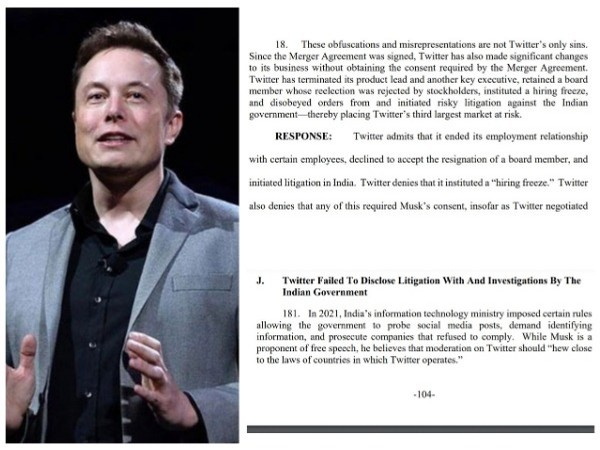 ani_digital's tweet photo. In Twitter Vs Musk lawsuit, Elon Musk says Twitter failed to disclose litigation against Indian govt
Read @ANI Story | https://t.co/weFs7Twqk3
#Twitter #ElonMusk #India #MuskVsTwitter #karnatakahighcourt https://t.co/zW2ksMyxmN