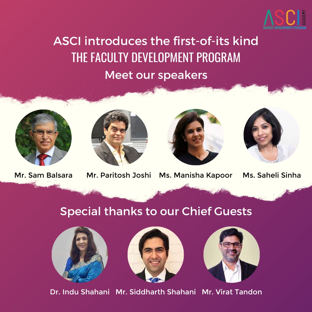 ASCI is presenting the first of its kind Faculty Development Program and we are honoured to have our esteemed panel of speakers talk about ‘Ethics in Advertising’
.
.
.
.
#ASCI #FDP #Responsibleadvertising #Advertising #BeWoke #selfregulation #ethics #workshop #edutraining