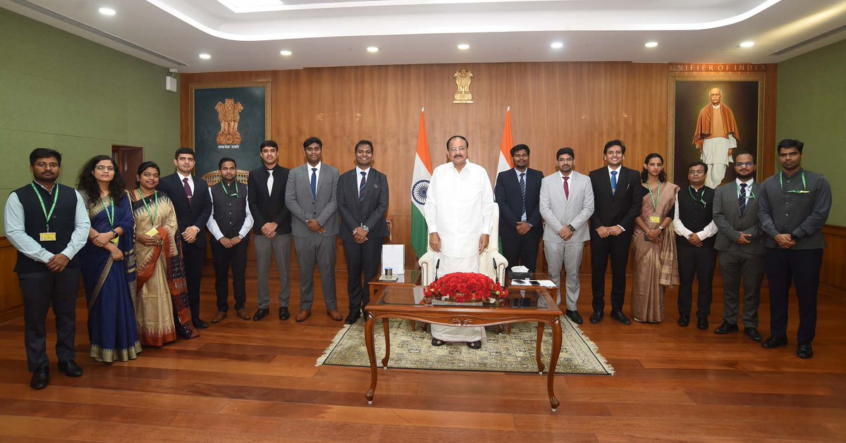Vice-President of India tweet media
