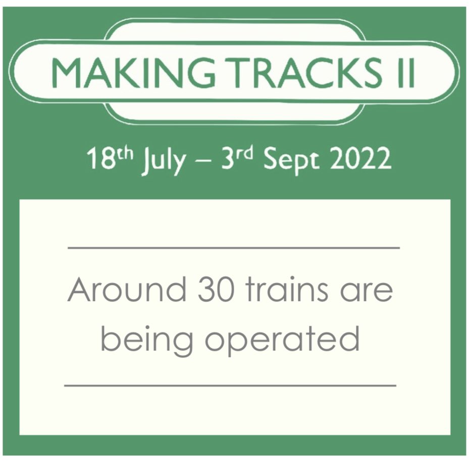 PeteWatermanOBE's tweet photo. Here is today’s fact linked to the Making Tracks 2 exhibition, housed inside @ChesterCath.  Please come on down if you’ve not seen it yet! @VisitChester_ @ChesterBID @ChesterModelCtr  @Hornbymag @CheshireTowns #Chester #Trains #ModelRailway https://t.co/AgQsyLiRtJ