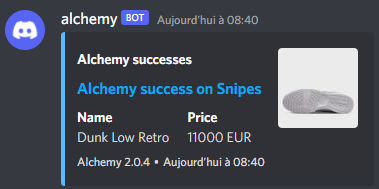 Alchemy Success tweet media