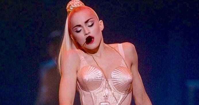 AlbeeFineJr's tweet photo. My 1st major concert was @Madonna #BlondAmbitionTour1990 at the Meadowlands Arena. I remember family members giving my Mom shit for allowing me to go. I was 12 going on 13. It's one of my favorite memories ever. My Mom knew then you can't separate the boy from his Idol. #Iconer https://t.co/kac7Bsjb8v
