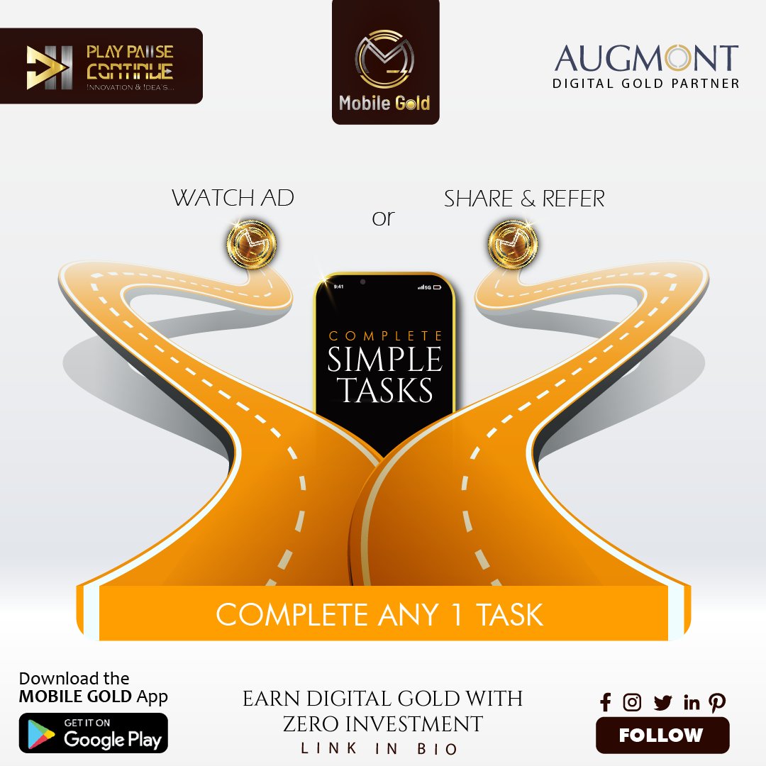 HITESHC21856879's tweet photo. Win Digital Gold by just completing Simple tasks 😃😃
.
.
Now win Digital Gold daily 🪙🪙
.
.
Download Now 👇
https://t.co/qW9tq9dqlM
.
.
#digitalcurrency #digitalgoldinvestment #digitalinvestment #investment #winner #winrewards #windigitalgold #digitalgold #DigiGold #mobilegold https://t.co/n3sWR39HSd