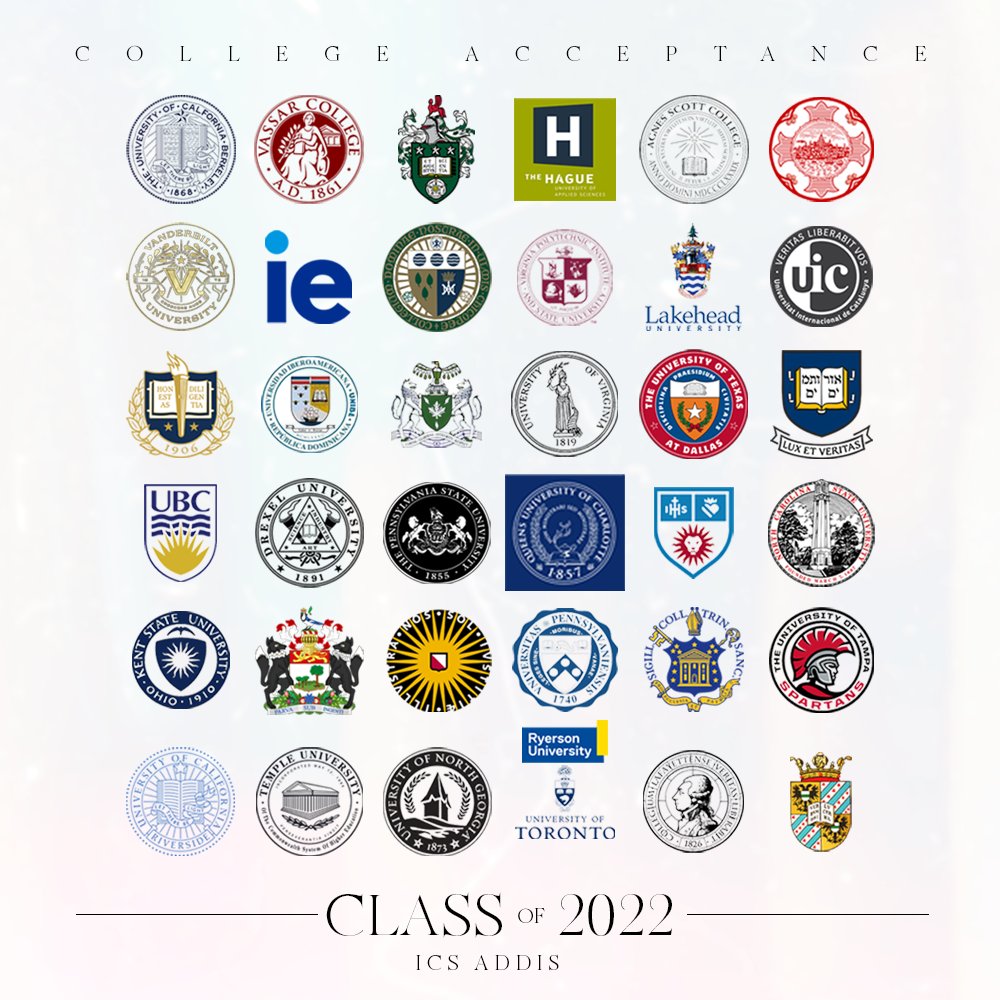 Super proud of the ICS Class of 2022.  All the best as you start your college careers!  Once an eagle, always an eagle.