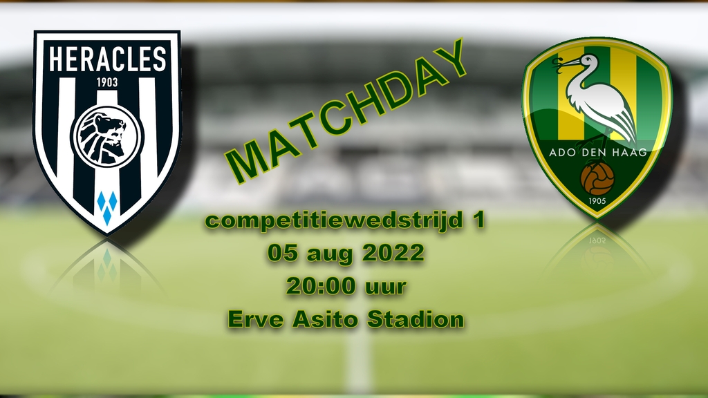 ADOstats's tweet photo. ⚽️ Matchday  @HeraclesAlmelo @adodenhaag

📅 05-08-'22
🕢 20:00u
🏟️ Erve Asito Stadion

@de_duis1 @Pijnacker01 @DeBruijnvoetbal  @MariovdEnde  @aad300 @EdNorthside @petercrama
 @vakkieD @1e_Divisie

#ado #adodenhaag #herado https://t.co/RXXgWQhSYH