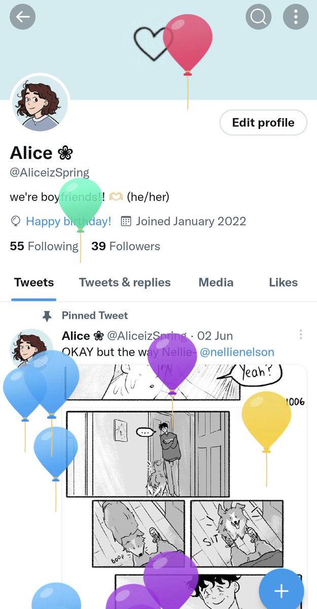 AliceizSpring's tweet image. My balloon day!! ☺️🎈 #itsmybirthday