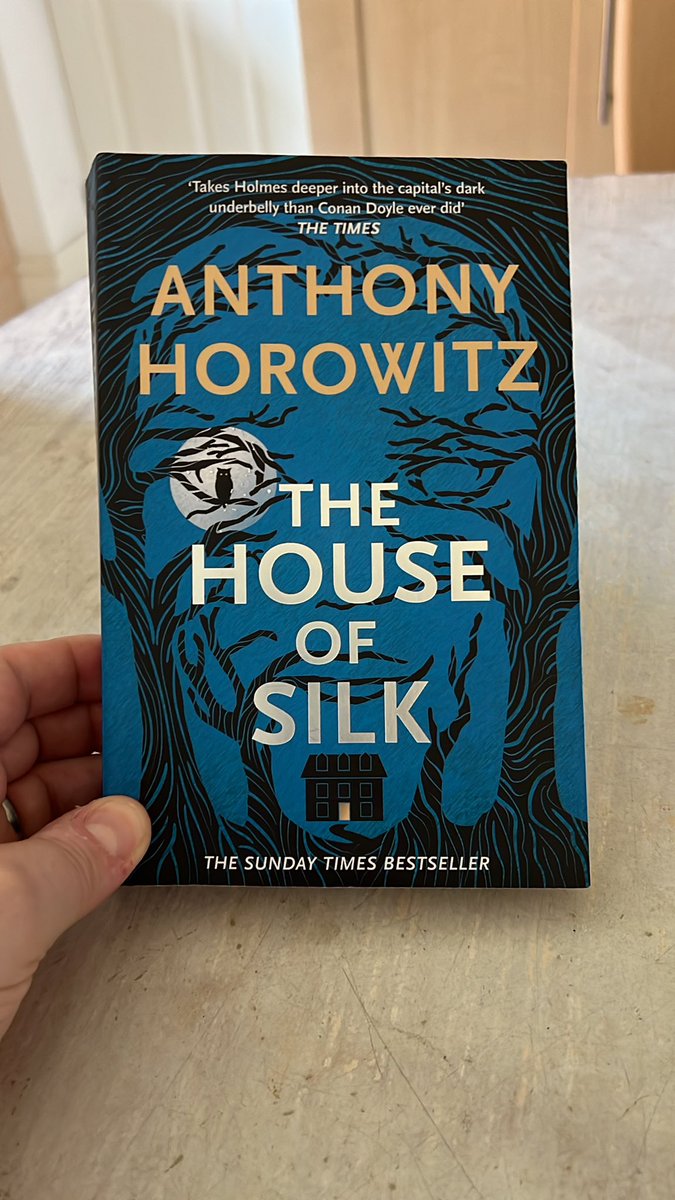 Hugely enjoyable from @AnthonyHorowitz - more than worthy of a place in Sherlock Holmes canon