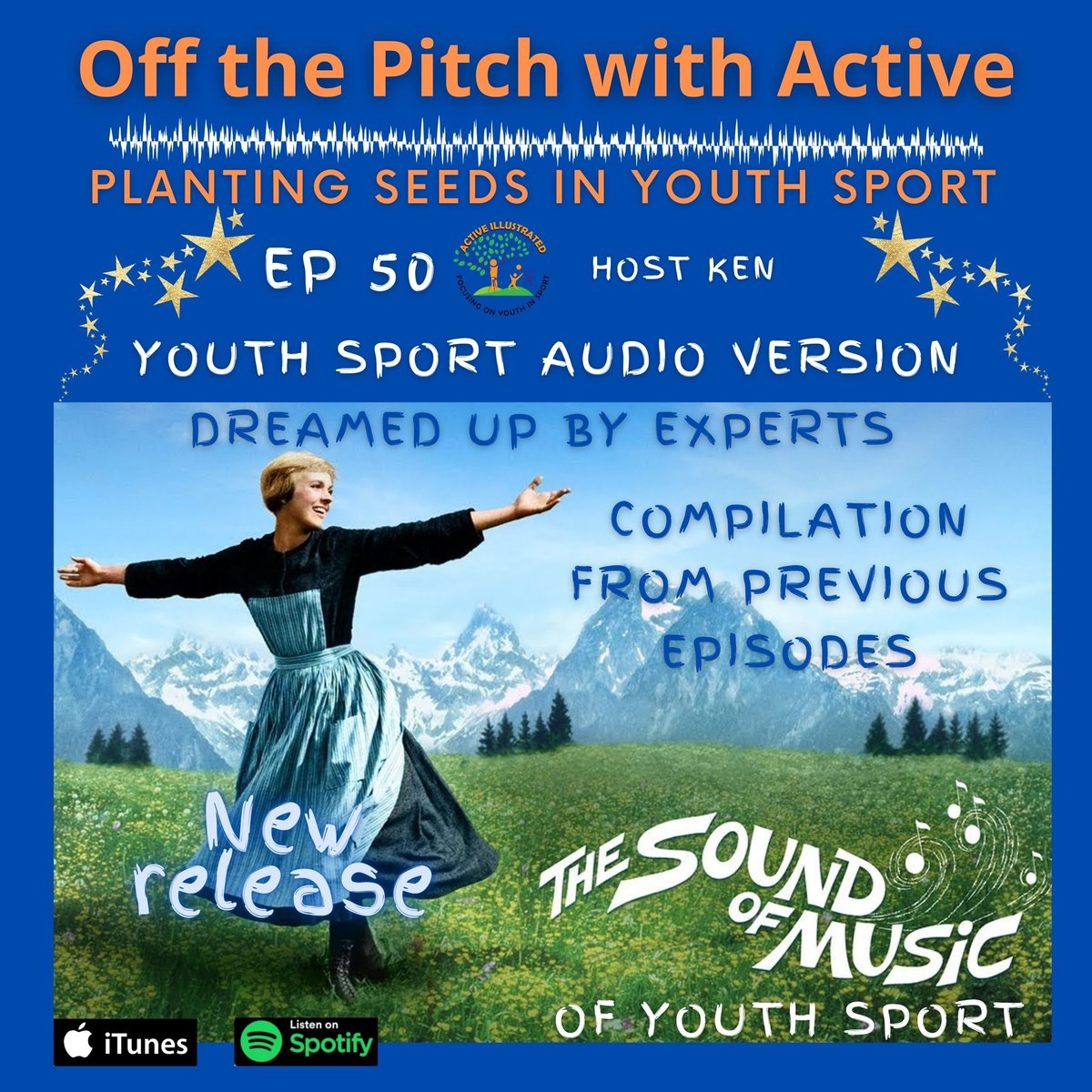 Activeillustr's tweet photo. WHAT IS YOUR SOUND OF MUSIC OF YOUTH SPORT?
17 professional’s (see below tags) share their view in this podcast episode.
https://t.co/nJfzWhXOJi
@markstkhlm @betsybutterick @Josephineperry @drjessgarza @JulieStammPhD @joelfranco @nonperfectdad @mattyoung101 @EmmaDoyleIII https://t.co/6CD1xuxZmZ