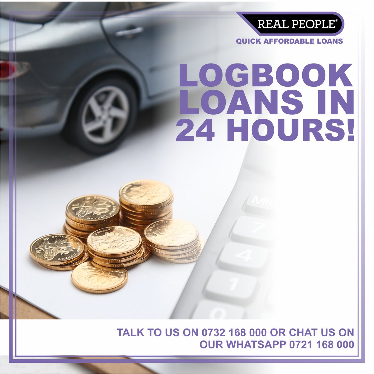 RealPeoplekl's tweet photo. Do you need quick cash to meet some urgent expenses? Real People can finance you between Kes 100k and Kes 1 million in less than 24 hours. Take advantage of our low interest rates. #LogbookLoans #NoHiddenCharges #WeKeepItReal https://t.co/cxZSrKHOaD