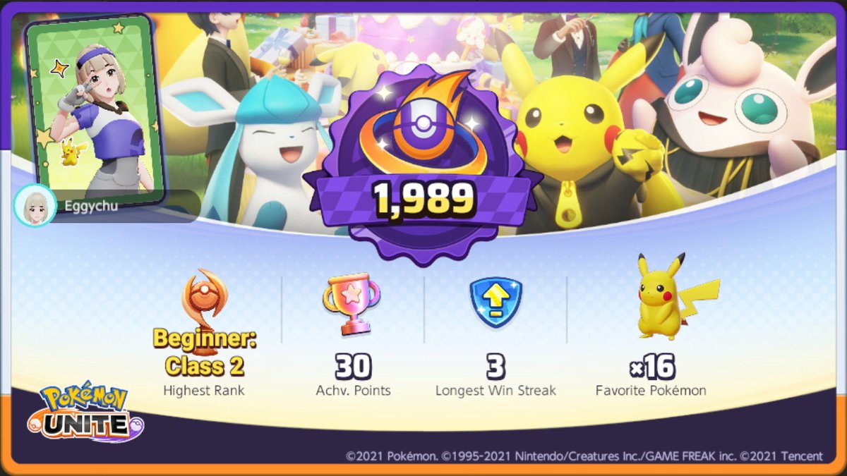 eggychuu's tweet photo. #PokemonUNITE #NintendoSwitch yas slay https://t.co/ok0PJvySyl