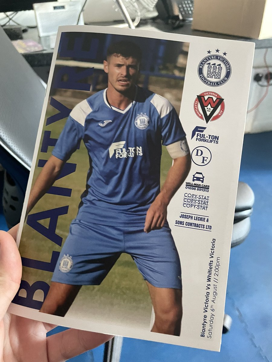 Blake Welsh (Blantyre Vics) tweet media