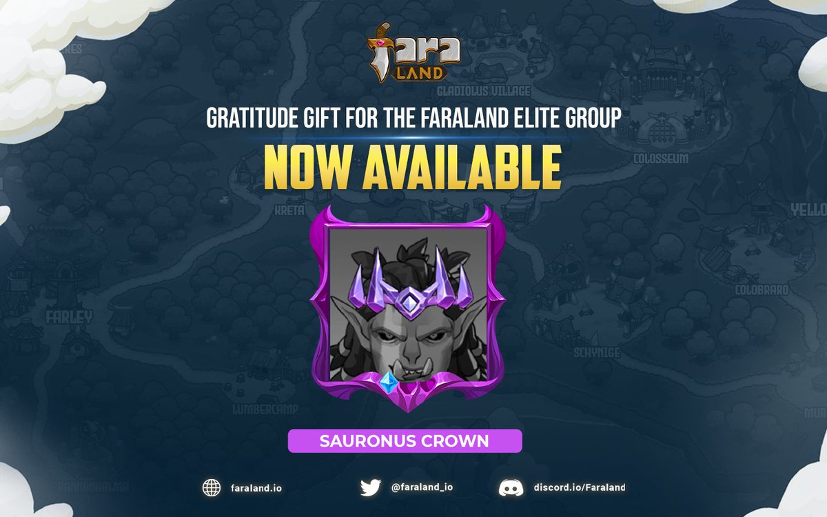 ✨Gratitude gift for the Faraland Elite group now available✨

Thank you to the community that has been with Faraland during the past time😍

Stay tuned for exciting events ahead🔥

#Faraland $FARA #BNBChain
