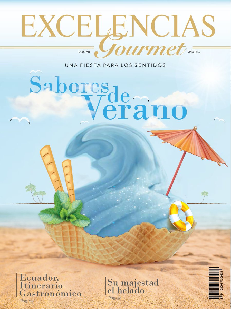 La edición Excelencias Gourmet 86 ¡Está en el horno! 
En esta revista encontrarás : 
-Artículo <a href="/aibGastro/">AIbG</a> y La comunicación gastronómica por <a href="/Nellaruggiero/">Nella Ruggiero</a> 
-Entrevista a Diego Gallegos <a href="/SolloRest/">Sollo Restaurante</a> 
-Interesante artículo de <a href="/Guillermo__Cruz/">Guillermo Cruz</a> 
-Información del helado...
Y mucho más!