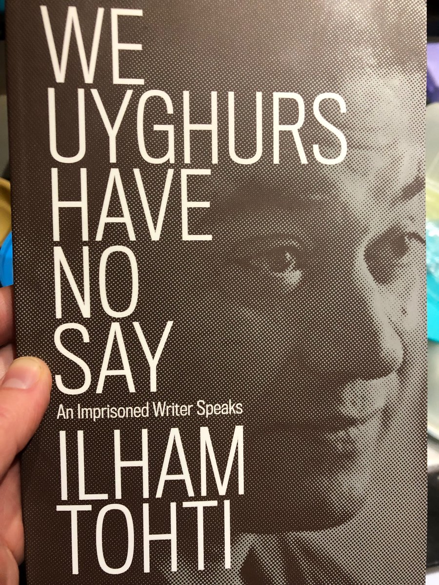 GJosephRoche's tweet photo. I know we all have too much to do and too much to read, but if you can make time, please read this collection of works by imprisoned Uyghur scholar Ilham Tohti. https://t.co/acfW2oN5e0