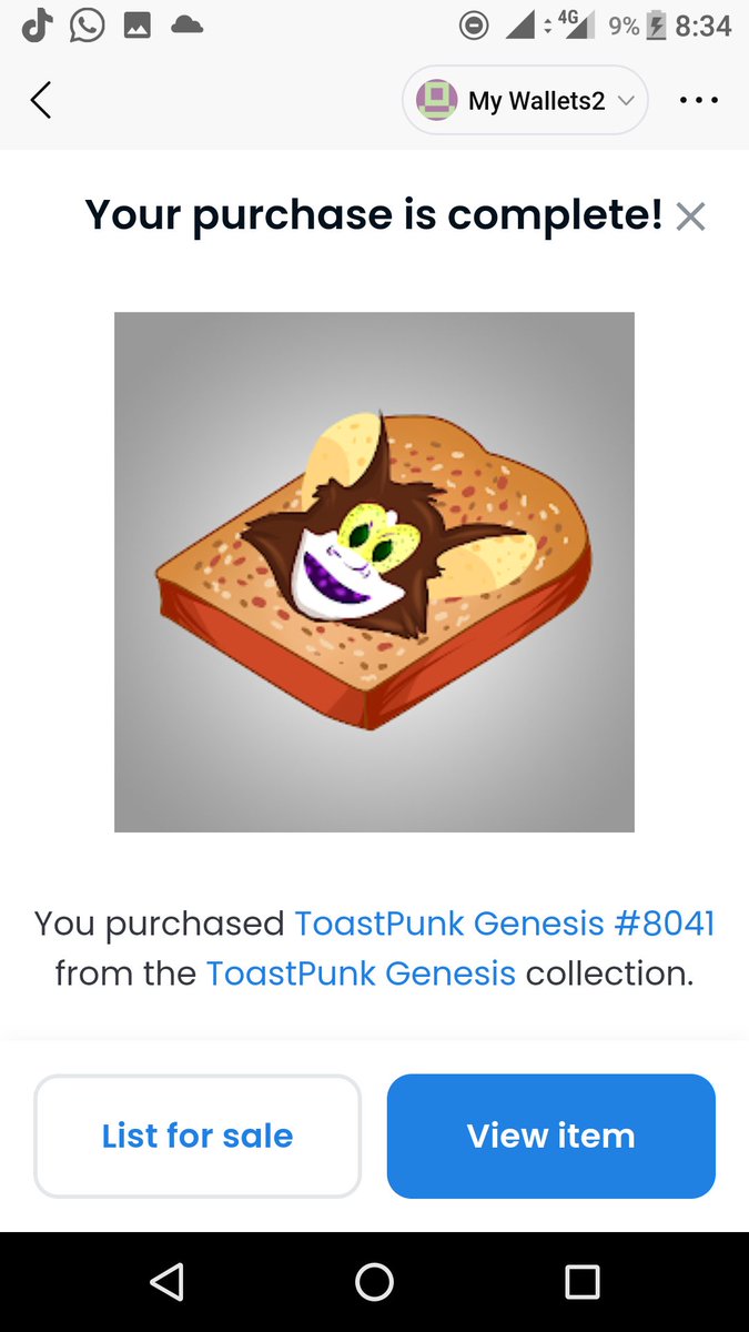 damilareseyi's tweet photo. Finally I got my Tom ape #GetThatBread #Bullish #flexlove #ToastPunkGenesis #wagmi @toastpunk @KingDanzo @MelOngLynn @zilisatoastpunk @zilingalaxy https://t.co/2G4rS4Ws69