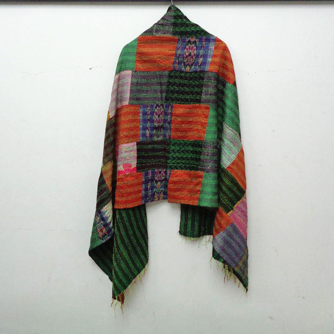 Silk Scarf Neck Wrap Stole Dupatta patchwork Scarf Women Fashion Scarves KU47