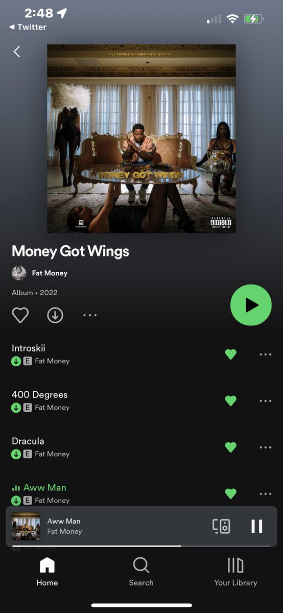chima4reelz's tweet photo. This Nigga @FatMoney147 up next ๐ค๐ค๐ฅ๐ฅ๐ฅ thank me later ! #fatmoney #cardogotwings #moneygotwings #NewMusicFriday https://t.co/mMbSGs8c6f
