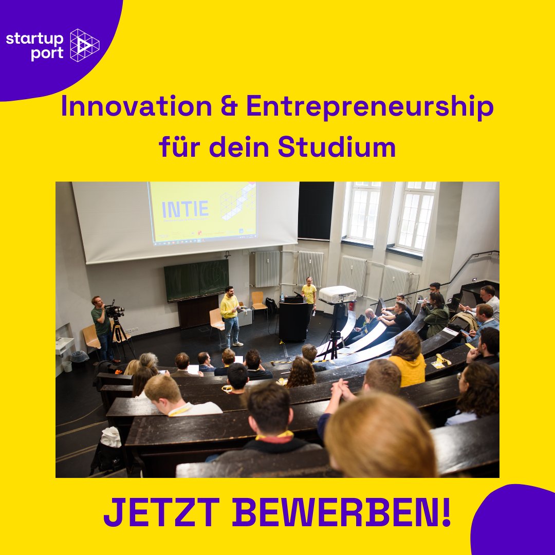 Wir freuen uns das zweisemestrige Zertifikatsprogramm #INTIE auch für Studierende der TU Hamburg anbieten zu können und damit #Entrepreneurship und #Innovation weiter zu stärken. https://t.co/Q34xAyGIuH
