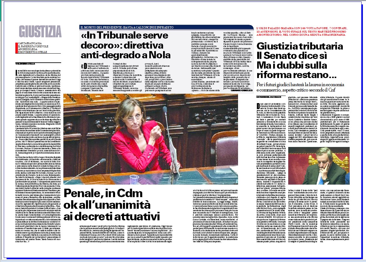 Via libera all'unanimità in Cdm ai decreti attuativi sul penale. Votano a favore anche M5S e Lega. <a href="/Enrico__Costa/">Enrico Costa</a>: con norma su oblio mai più innocenti marchiati a vita sul web