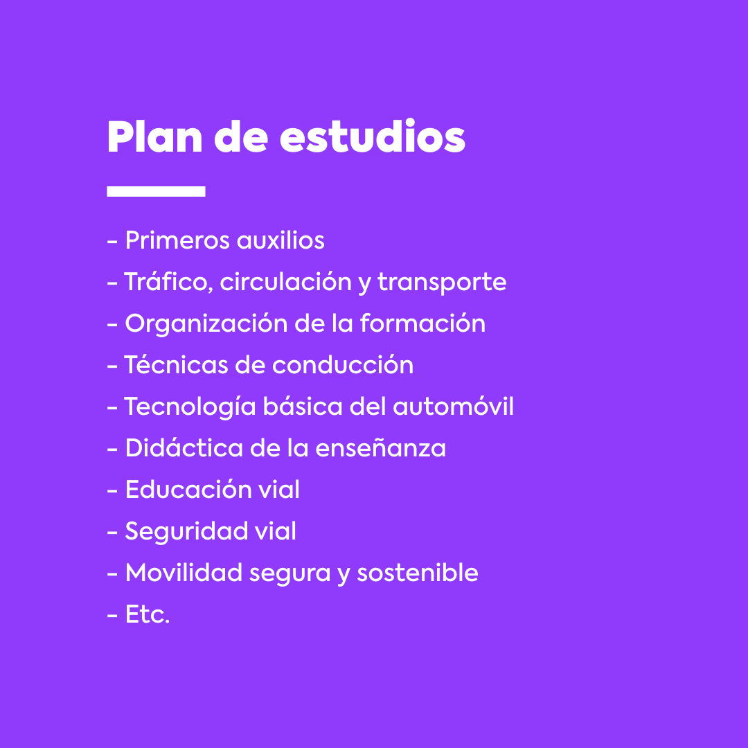 DriboApp's tweet photo. ❓QUIERES SER PROFESOR DE AUTOESCUELA❓

Si es así, este post es para ti 😉

Como novedad para el próximo CURSO 2022-2023 se encuentra disponible el CFGS de Técnico en Movilidad Segura y Sostenible. 👨🏼‍🎓

¿Te animas? 😜

#driboapp #blog #cfgs #educación #tips https://t.co/UdkMJeS4cr