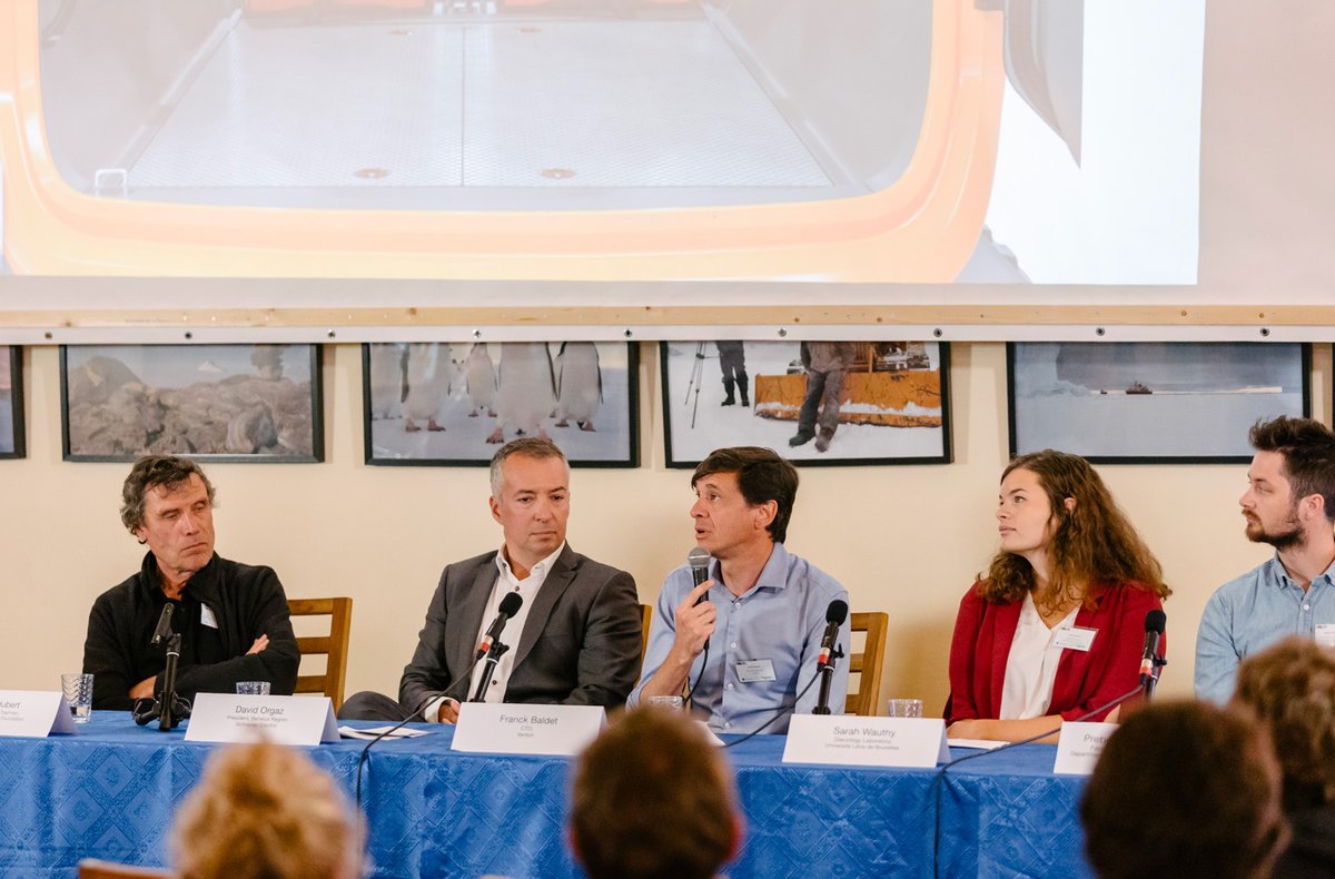 PolarFoundation's tweet image. On 30 May at #EUGreenWeek2022 IPF, @SchneiderElec , @Venturi &amp;amp; scientists working at the Princess Elisabeth Antarctica (world&apos;s 1st #zeroemission #polarresearch station) showed we can reduce the #EnvironmentalFootprint of research. Watch the recording: bit.ly/3oRXe1x