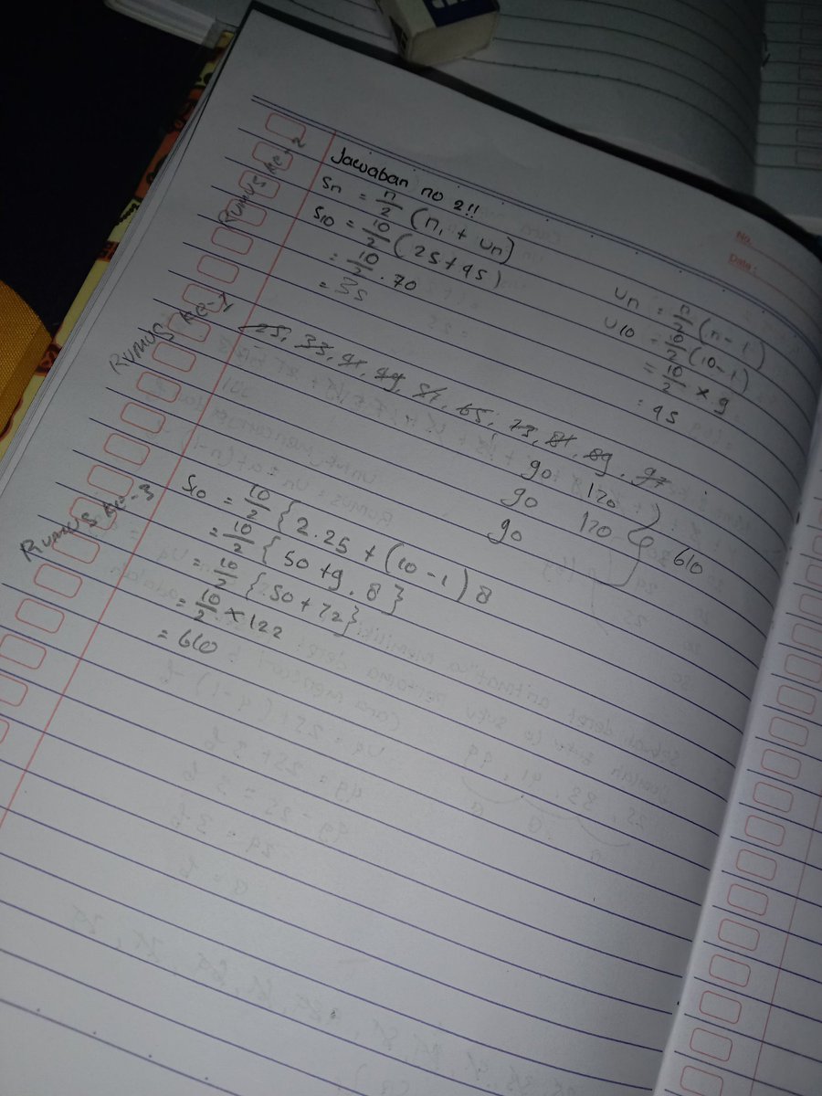 awlystudy's tweet image. pke rumus ke-2 kok beda sendiri ya. bingung, apa aku salah jalan nya ya