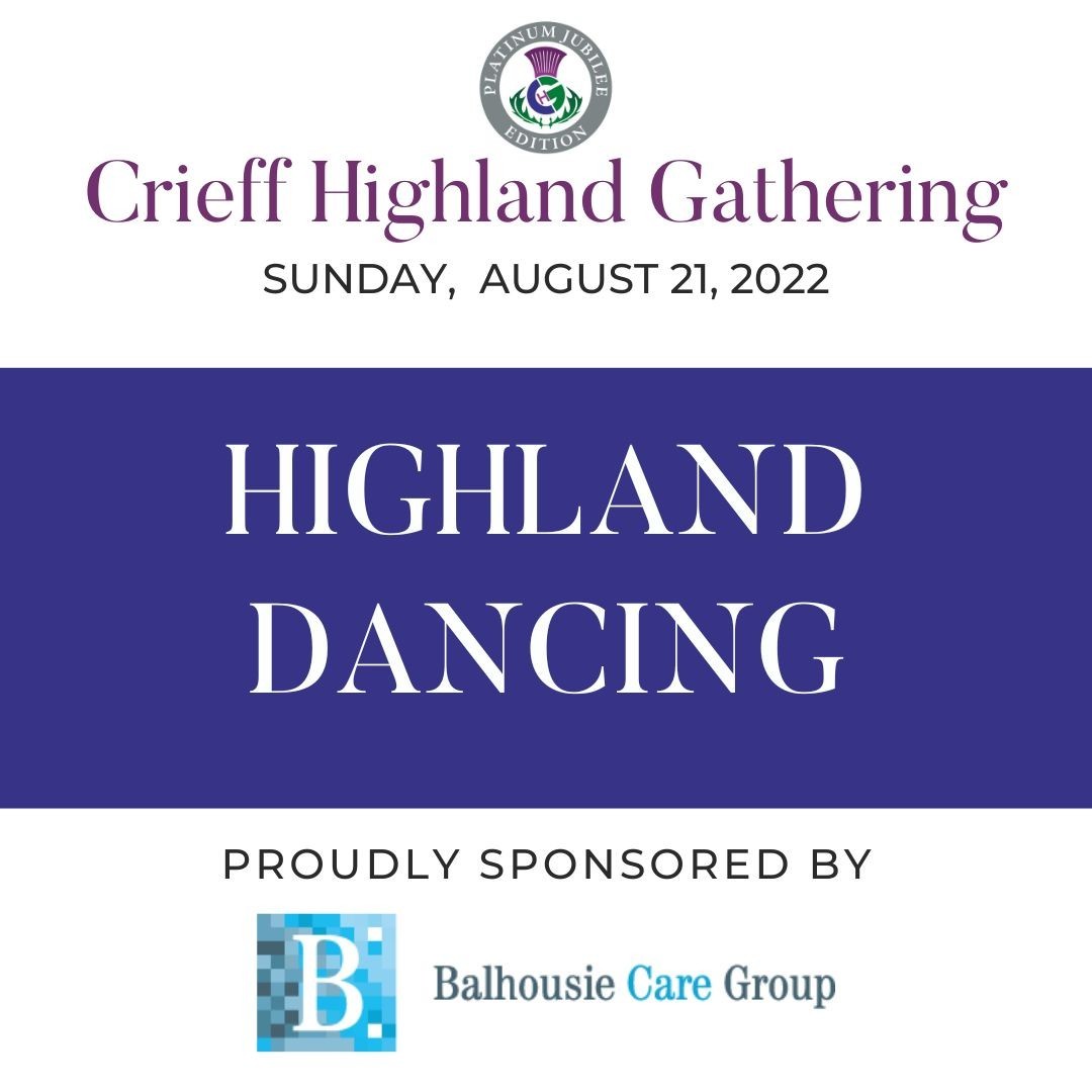 We are delighted to announce that the Balhousie Care Group have decided to sponsor this years Highland Dancing, we rely on the support of our sponsors and we couldn't do it without them!

Get your tickets here - ow.ly/uhjB50Kb5oS