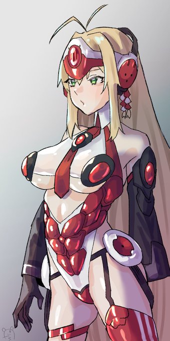 今日の絵、メカ弦巻マキ 