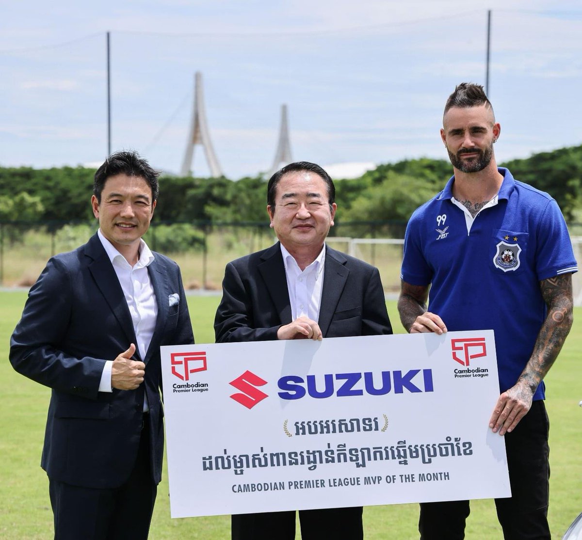 Grateful to win @OfficialCPL2022 Player of the Month for July🙏🏼🏆 #SvayRiengFC