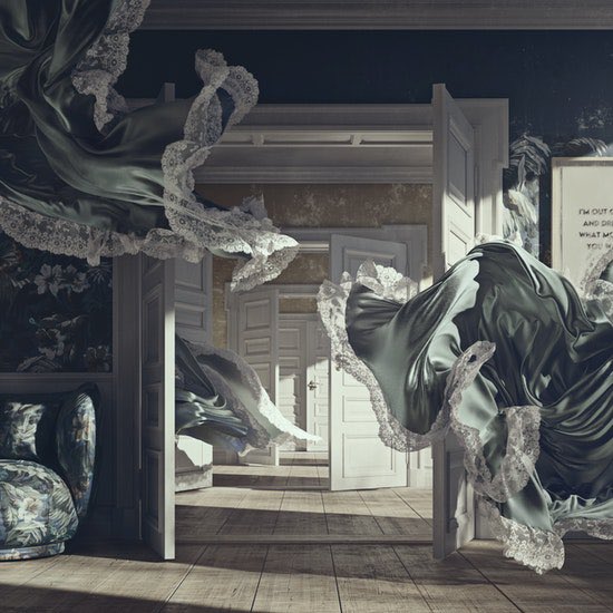 rebellicca's tweet photo. @PalomarRo Another surrealist whose work I love is @NoCreative_eth.
No one tells stories through motion and cloth the way he does. https://t.co/MZ1M34zp6b