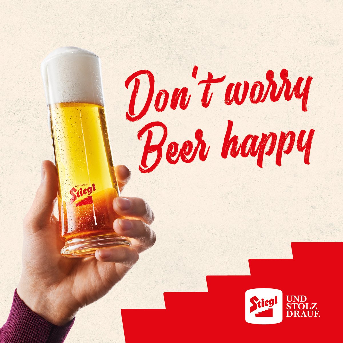 🍺 𝗜𝗻𝘁𝗲𝗿𝗻𝗮𝘁𝗶𝗼𝗻𝗮𝗹𝗲𝗿 𝗧𝗮𝗴 𝗱𝗲𝘀 𝗕𝗶𝗲𝗿𝗲𝘀 🍺
Heute ist ein ganz besonderer Tag für uns: Denn der erste Freitag im August steht weltweit für Bierkultur. In diesem Sinne: Don't worry, Beer happy und Prost mit Stiegl!🍻 #wordbeerday #tagdesbieres #stiegl