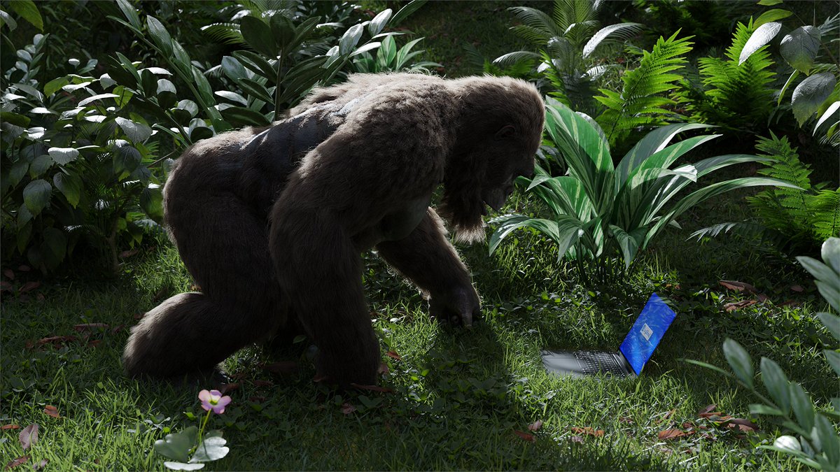 _merp's tweet photo. Officially signed up with our universal brand ambassador Mr. Kong!

Have met Mr. Kong in the virtual world &amp; asked him to be a brand ambassador for Log2Base2. He saw the product and said why not! 

The series of #MonkeyVerse ads are coming!

#startup #branding https://t.co/padvRuh24b
