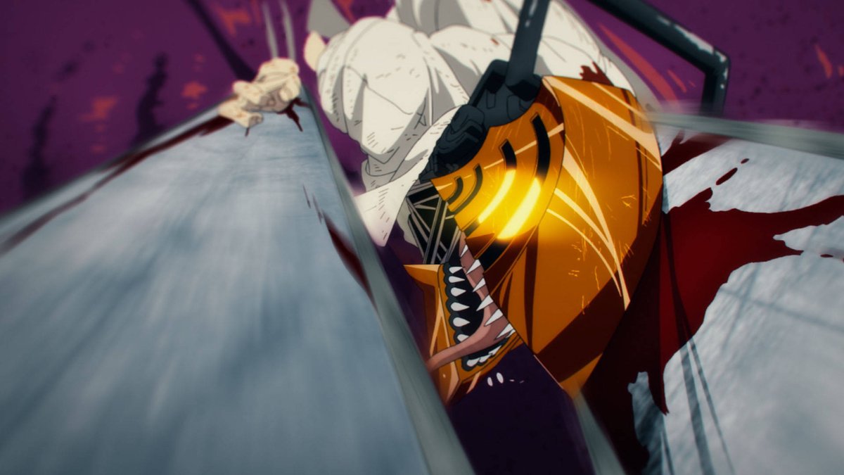 D_Kumii's tweet photo. Chainsaw Man Anime stills https://t.co/K9wA1wfymB