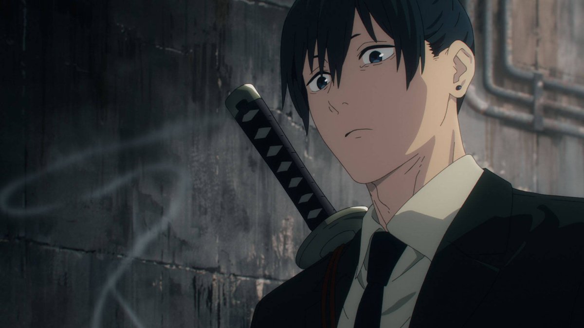 WSJ_manga's tweet photo. First look at the new Chainsaw Man TV Anime PV. https://t.co/3hPUtAM5Gt
