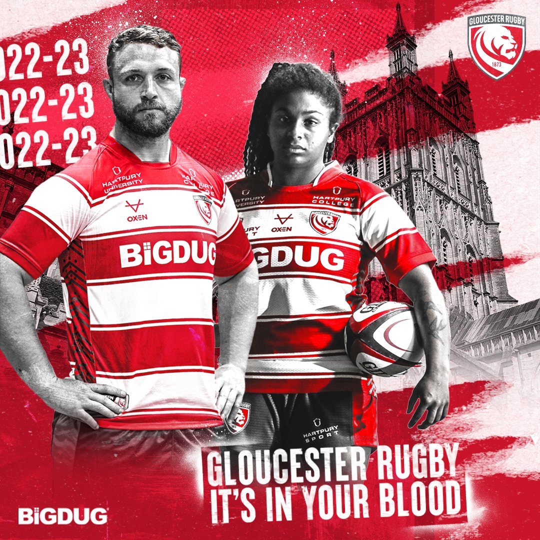 Gloucester rugby jersey 2025