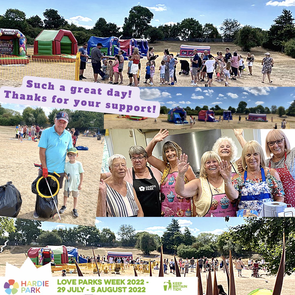 LoveHardiePark's tweet photo. Thanks for coming! A really great Bounce About Inflatable’s Day was had by all!
Our fabulous Hardie Park Team were still smiling after A LOT of @rossiicecream scooping 😆 we hope you've pencilled in the 18th August for our No.2 Bounce date.
#familyday #schoolholidays #bouncedays https://t.co/sx6C4UTObW
