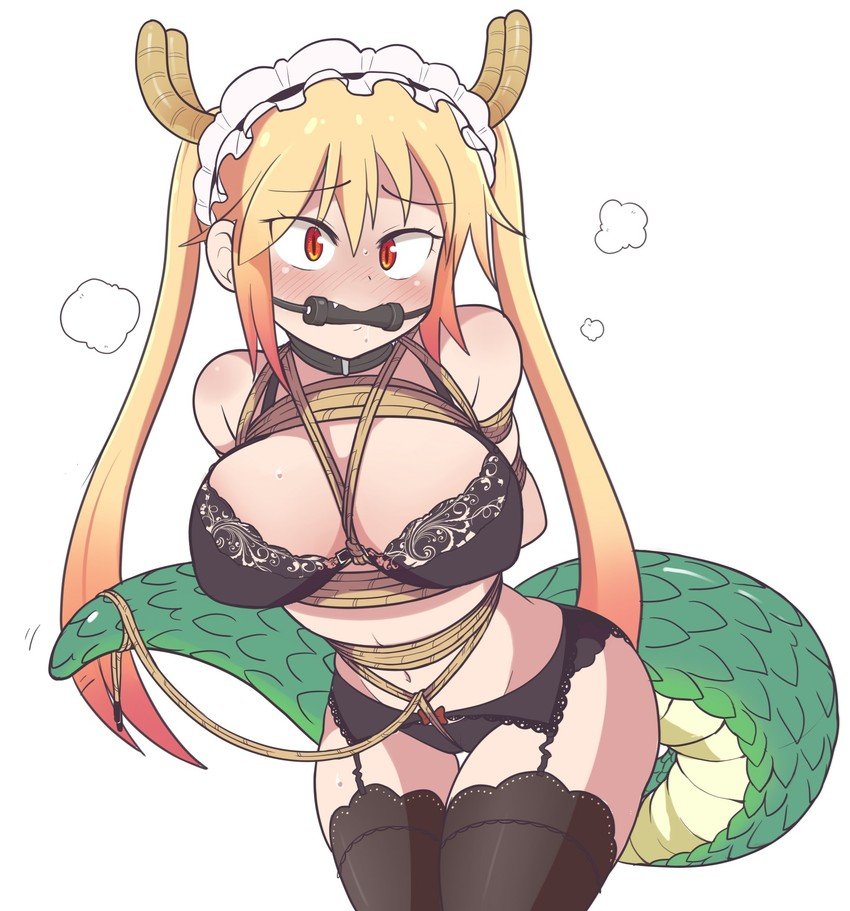 Damm_xd's tweet photo. #bondage #maidragon #rule34 https://t.co/UvHaWlLeAi