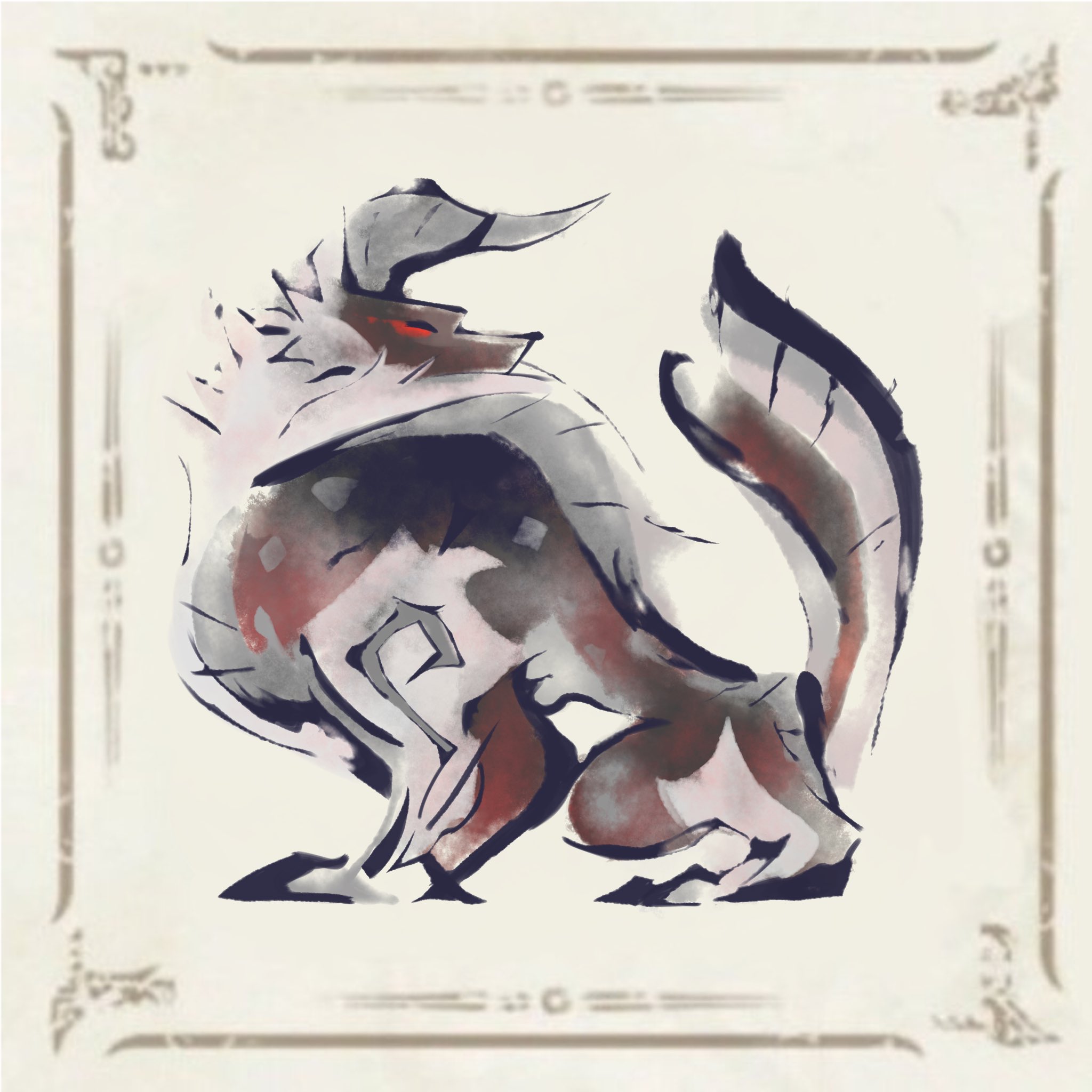 モンスターハンター ジンオウガ亜種 アイコンステンドマスコット