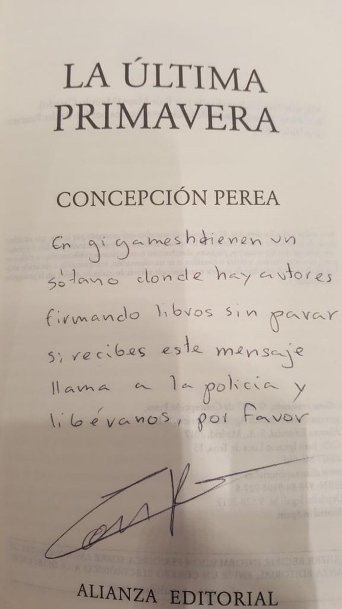 Antonio Torrubia Rodríguez (@toliol) on Twitter photo Concepción Perea Gómez es licenciada en Humanidades y tiene un máster en creación literaria. Es escritora y lleva desde 2013 impartiendo clases de narrativa. La directora de <a href="/CajaDLetras/">Caja de Letras</a> era otra visita regular al antiguo sótano (como Cañadas) y ahora me sufre ella a mí 😈📚🖋 Concepción Perea Gómez es licenciada en Humanidades y tiene un máster en creación literaria. Es escritora y lleva desde 2013 impartiendo clases de narrativa. La directora de <a href="/CajaDLetras/">Caja de Letras</a> era otra visita regular al antiguo sótano (como Cañadas) y ahora me sufre ella a mí 😈📚🖋