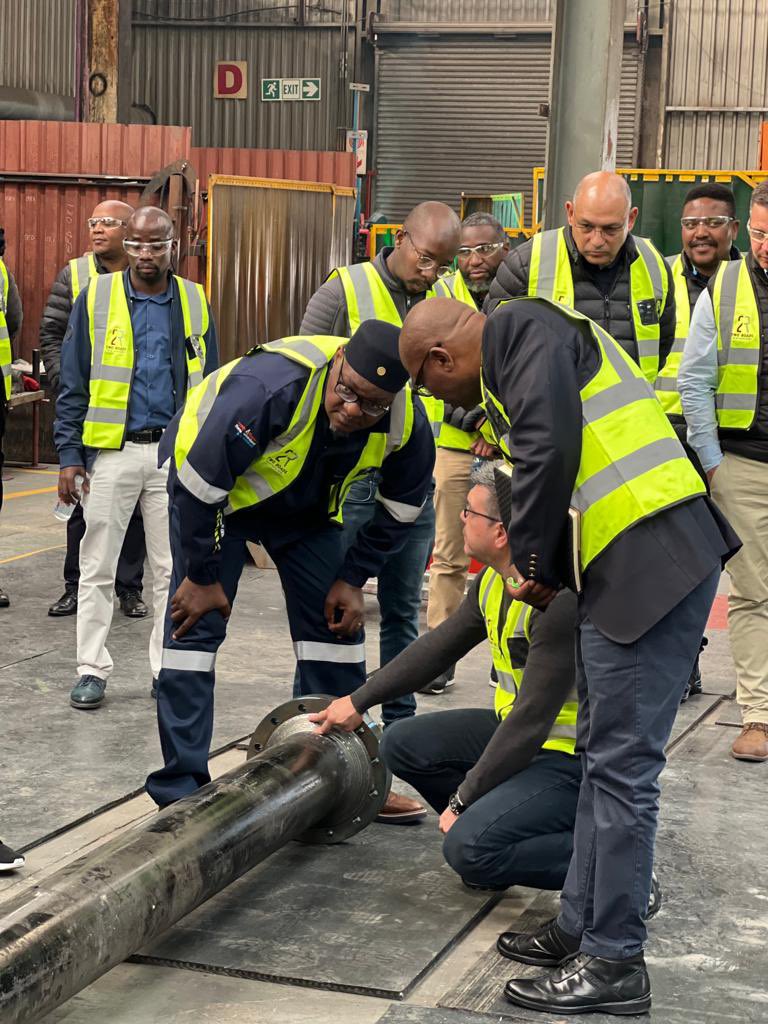 GautengProvince's tweet photo. The first visit is at the Applied Welding Technologies (AWT) factory. AWT is a specialist welding and machining company, capable of welding and machining a wide variety of metals including basic carbon steels, low alloy steels, stainless steels and aluminium. https://t.co/M5Efa6ihMN