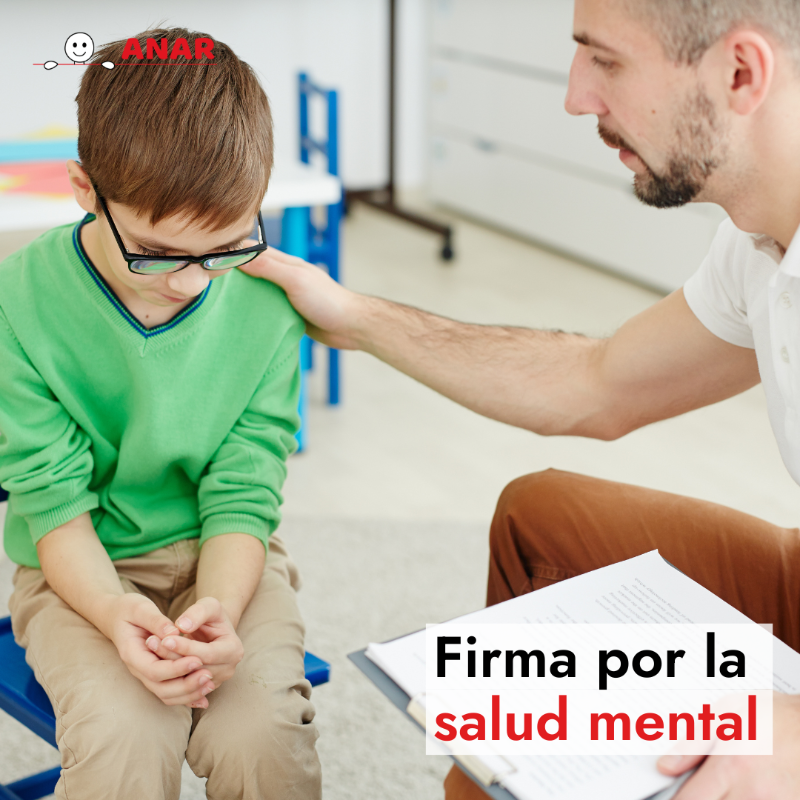 FundacionANAR's tweet photo. 🔴 Actualmente, el correcto tratamiento de la salud mental es uno de los mayores retos a los que nos enfrentamos como sociedad. 

👉🏼  Únete firmando la petición para proponer un aumento urgente de medidas dedicadas a esta área de salud.
