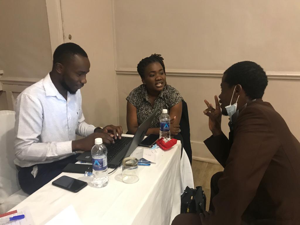DeafZimTrust's tweet photo. Day 2 of the Empower Entrepreneuship training for young persons with disabilities was conduted yesterday. Empowering young persons with disabilities through economic inclusion
@MKundi21 
@StDanielsrehab 
@anasheartiej 
@BrianMalvin https://t.co/5HPqmZLOma
