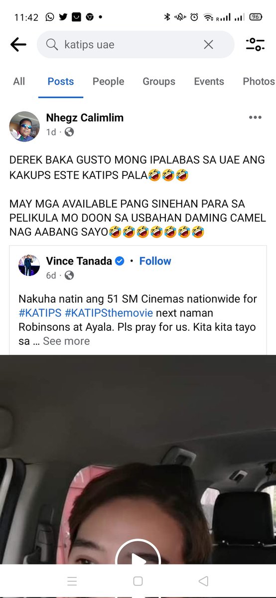 41.8m daw sa DAY 1 ng Katips na ipinalabas sa UAE cinemas? Saan sa UAE ipinalabas eh mismong taga UAE nagpost na inaabangan na daw ang Katips sa lugar ng nga camel?

Direk Vince, ano po ito mukhang may nagsisinungaling sa inyo? 

#KatipsTheMovie 
#MAIDinMALACANANG