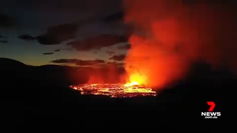 7NEWS Sydney on Twitter: "A volcano in Iceland very close to the