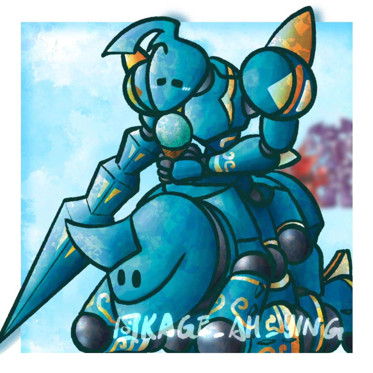 kage_ahying's tweet photo. キングタウロス大公

#牙影 #插畫 #插圖 #hkillustrator #hkillustration #illustrationhk #life #バトルスピリッツ #hongkong #design #comic #manga #anime #animals #香港插圖 #香港插畫 #日常 #バトスピ #委托 #struggle #drawanything #遊戲王 #battlespirits #バトズピ #playmat https://t.co/84mDBSGk6U